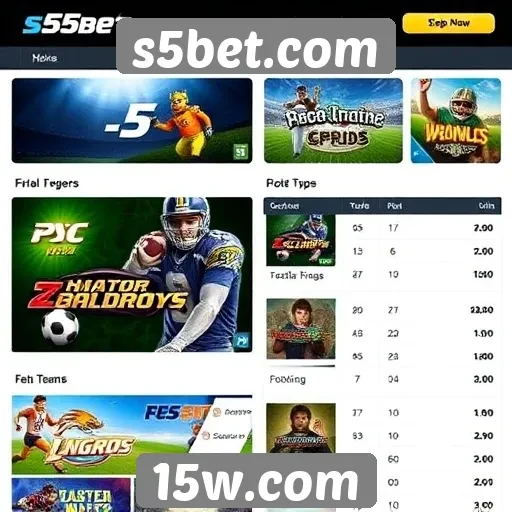 Comparativo de jogos oferecidos no s5bet.com